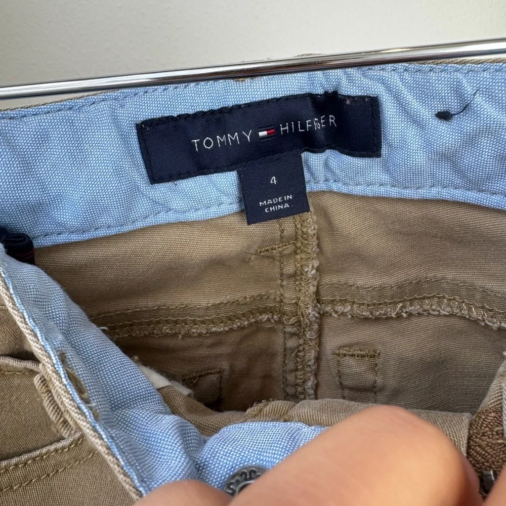 💼 Tommy Hilfiger Boys Khaki Pants | Size 4